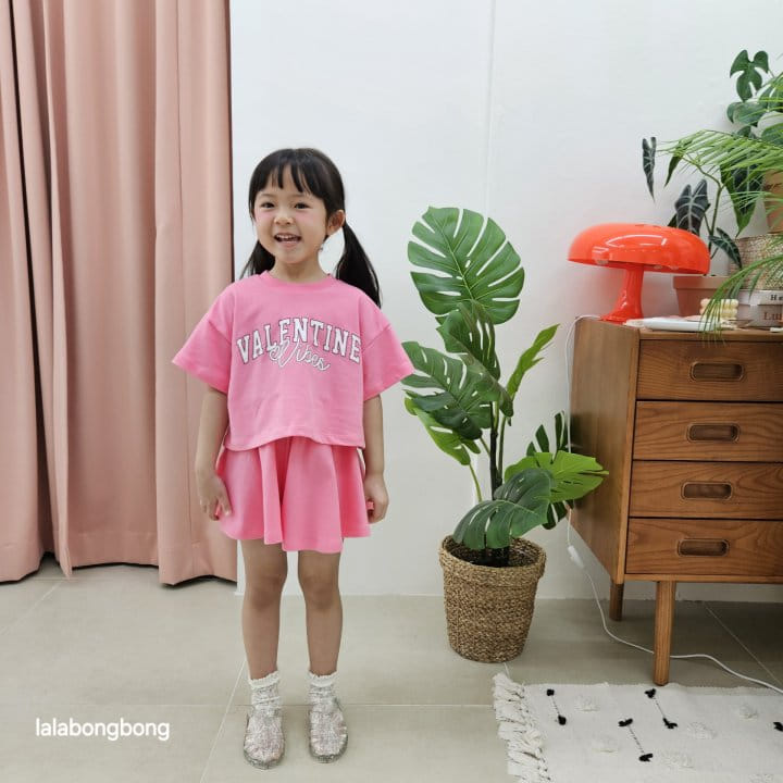 Lalabongbong - Korean Children Fashion - #childrensboutique - Valentine Top Bottom Set