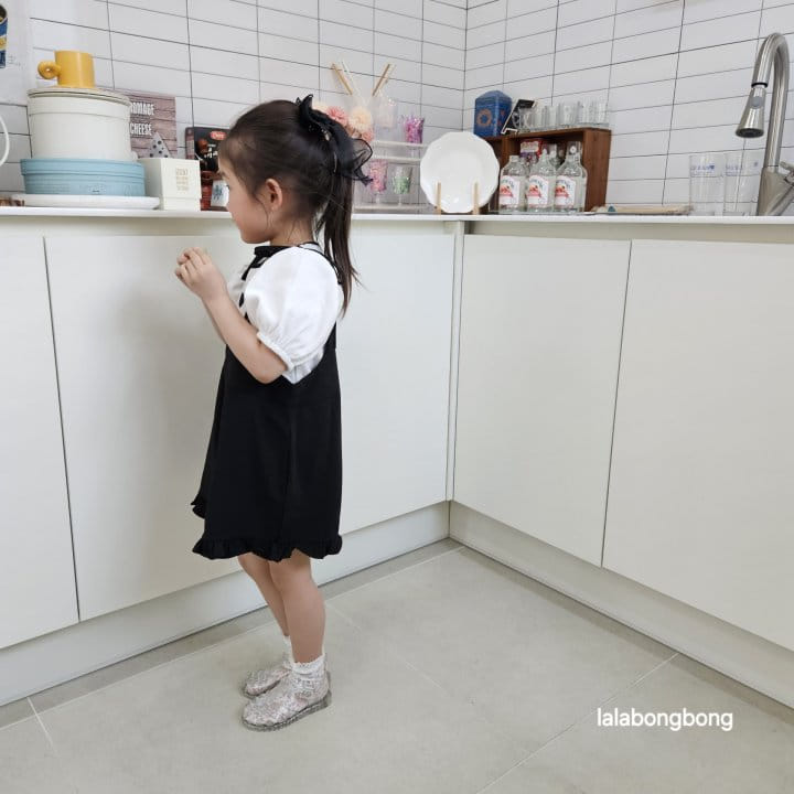 Lalabongbong - Korean Children Fashion - #childrensboutique - Frill Jump Suit - 5