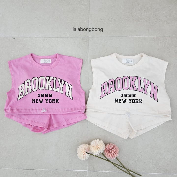 Lalabongbong - Korean Children Fashion - #discoveringself - Brook Top Bottom Set - 8