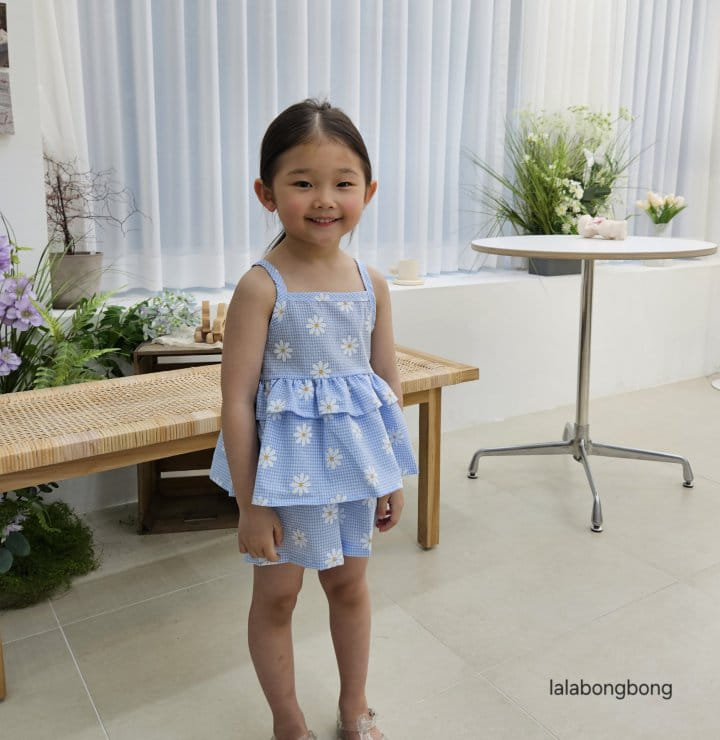 Lalabongbong - Korean Children Fashion - #magicofchildhood - Cuty Kan Kan Top Bottom Set - 4