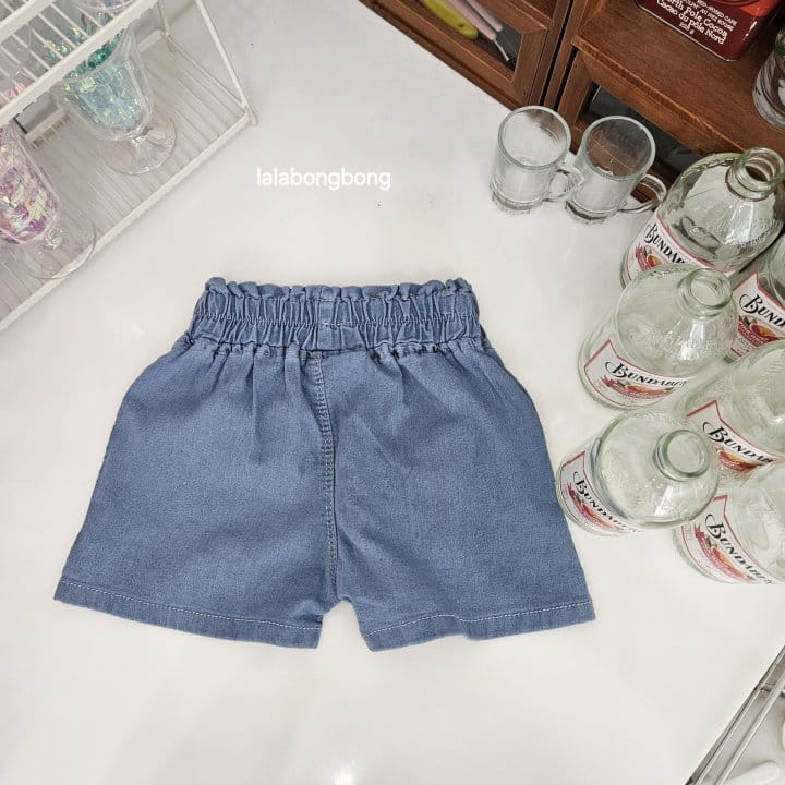 Lalabongbong - Korean Children Fashion - #minifashionista - Summer Denim Shorts - 8