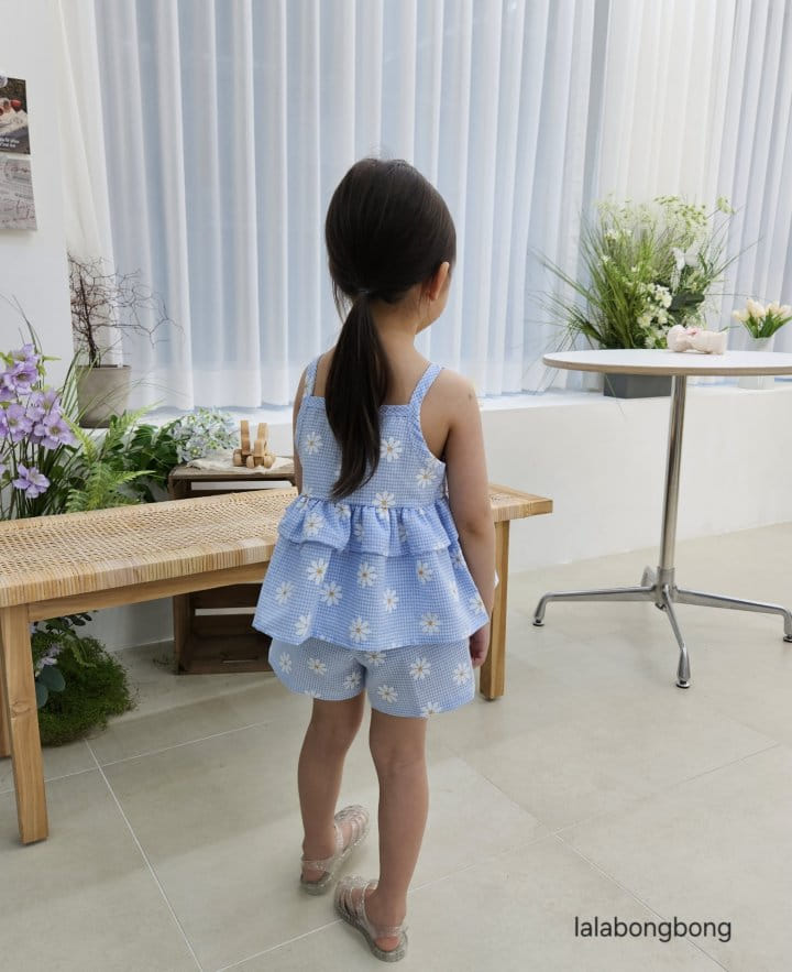 Lalabongbong - Korean Children Fashion - #prettylittlegirls - Cuty Kan Kan Top Bottom Set - 5