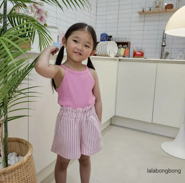 Lalabongbong - Korean Children Fashion - #prettylittlegirls - Vivid Halter Tee - 2