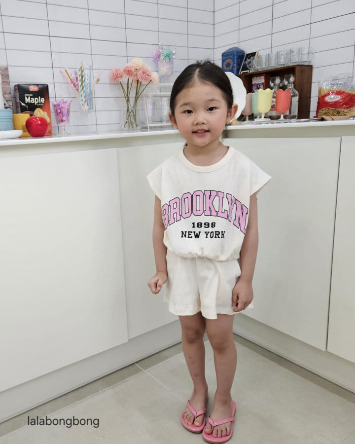 Lalabongbong - Korean Children Fashion - #prettylittlegirls - Brook Top Bottom Set