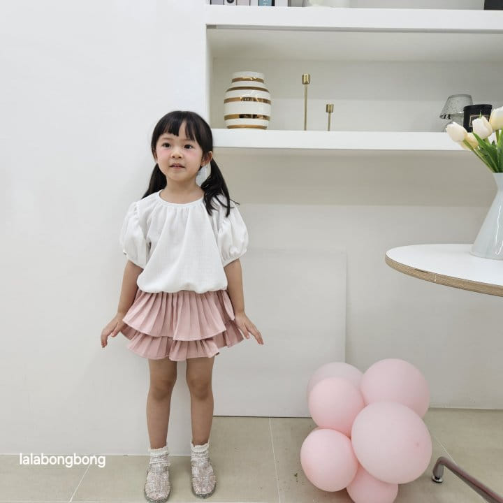 Lalabongbong - Korean Children Fashion - #prettylittlegirls - Wrinkle Kan Kan Shorts - 6