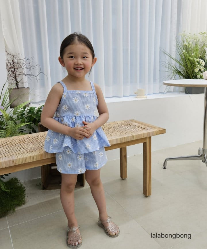 Lalabongbong - Korean Children Fashion - #todddlerfashion - Cuty Kan Kan Top Bottom Set - 6