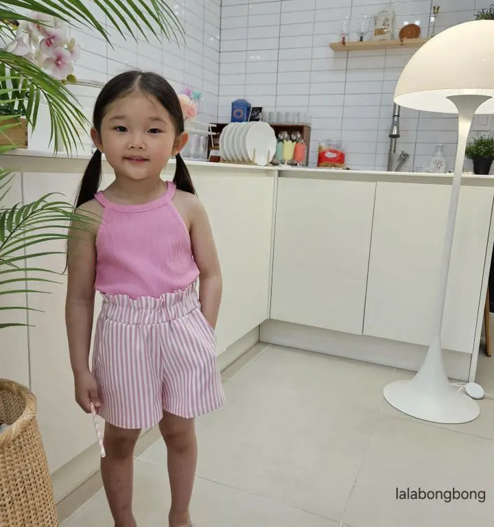 Lalabongbong - Korean Children Fashion - #todddlerfashion - Vivid Halter Tee - 3