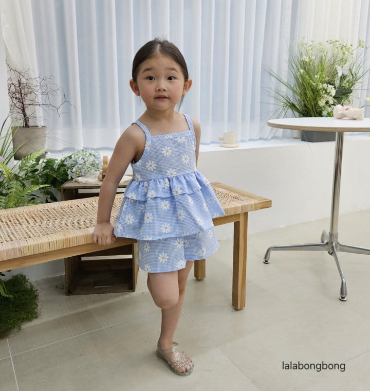 Lalabongbong - Korean Children Fashion - #toddlerclothing - Cuty Kan Kan Top Bottom Set - 7