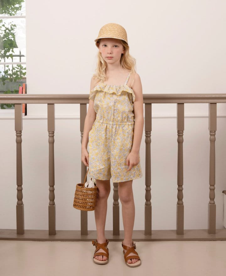 Le Bev - Korean Children Fashion - #fashionkids - Liberty Romper - 3