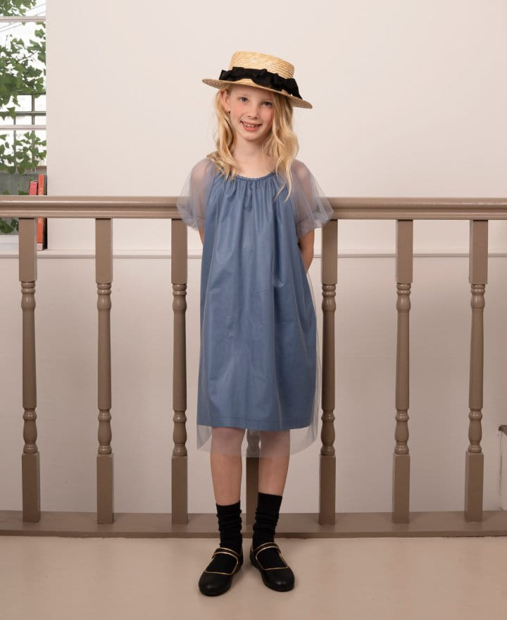 Le Bev - Korean Children Fashion - #discoveringself - Ribbon Straw Hat - 4