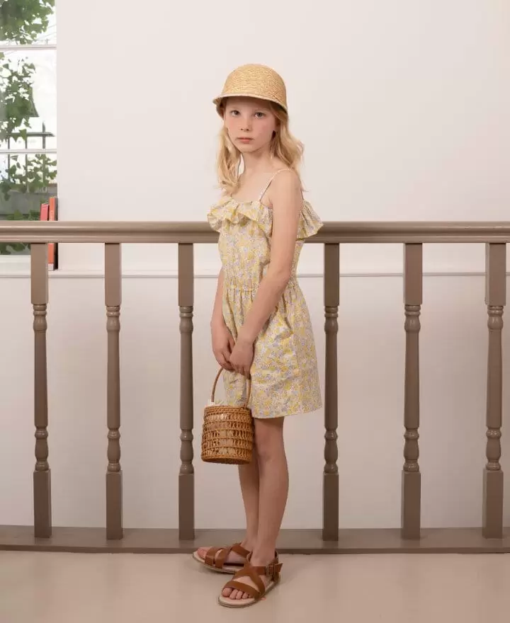 Le Bev - Korean Children Fashion - #fashionkids - Liberty Romper - 4