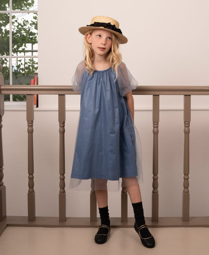 Le Bev - Korean Children Fashion - #kidsstore - Jeannie Tulle Dress - 2