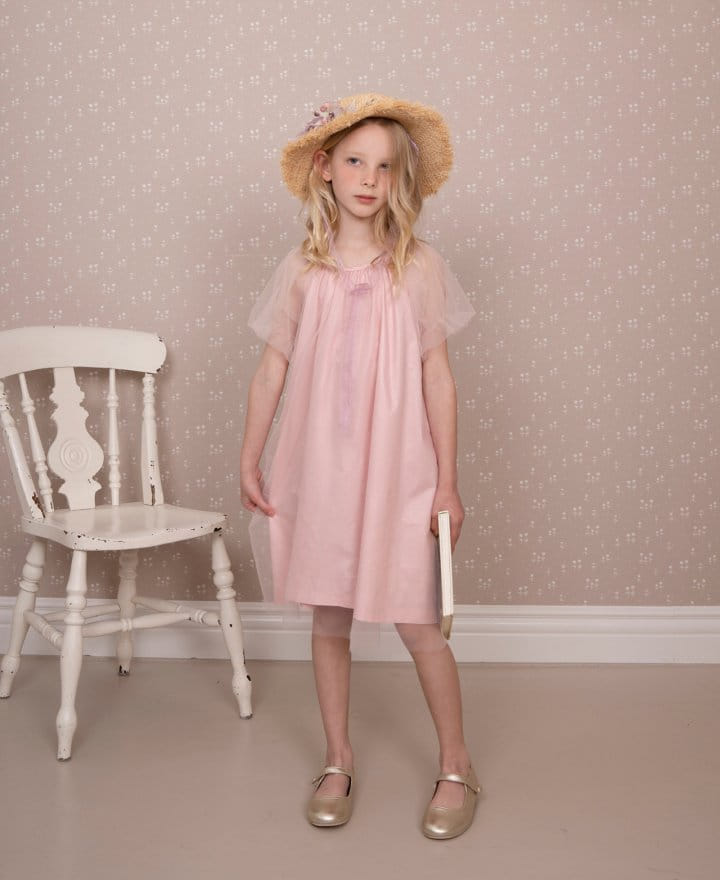 Le Bev - Korean Children Fashion - #littlefashionista - Jeannie Tulle Dress - 5
