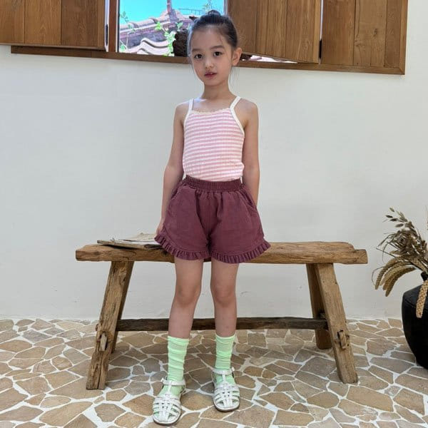 Le petitmot - Korean Children Fashion - #childofig - L Frill Shorts