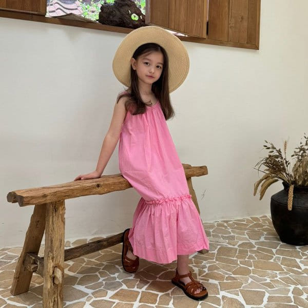 Le petitmot - Korean Children Fashion - #designkidswear - Love Sleeveless One-Piece