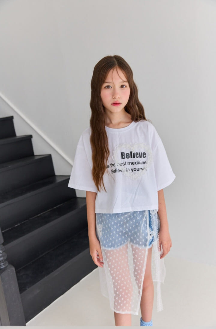 Lilas - Korean Children Fashion - #Kfashion4kids - Heart Wrap Skirt - 2