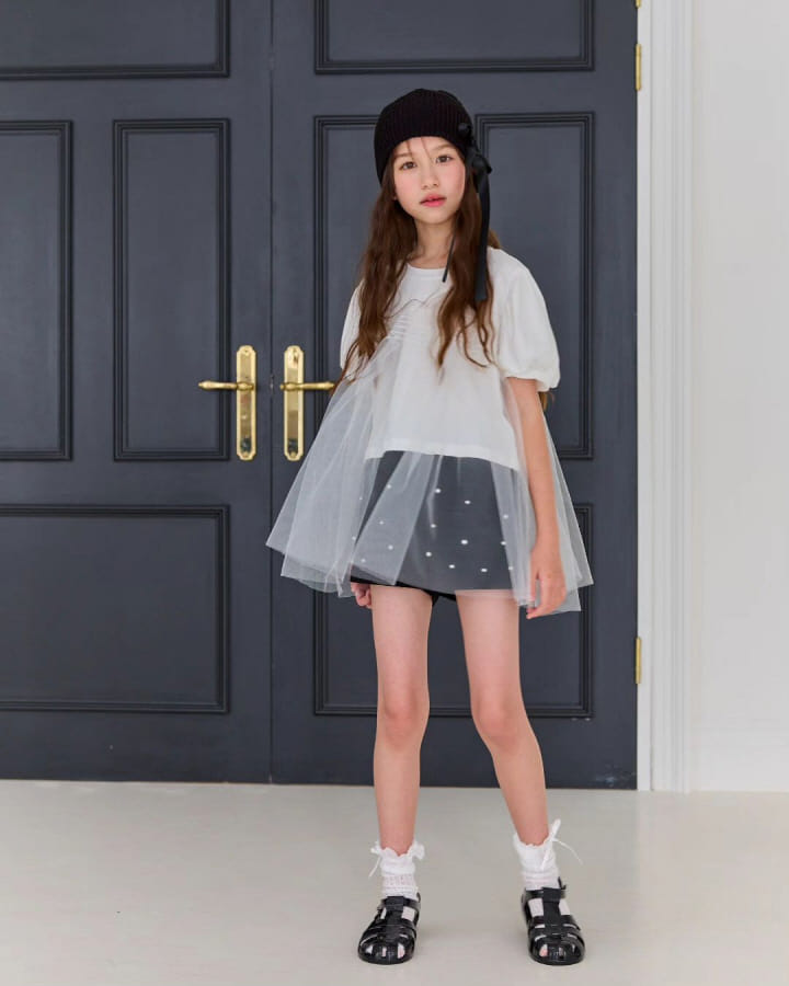 Lilas - Korean Children Fashion - #stylishchildhood - Pure Mesh Tee - 4