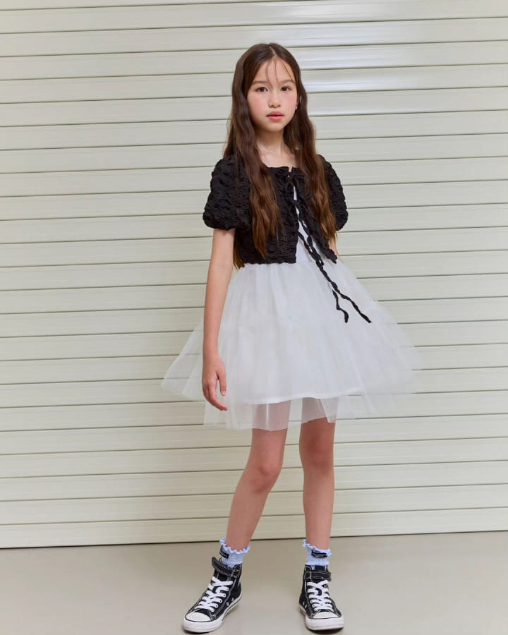 Lilas - Korean Children Fashion - #childofig - Muse Mesh One-Piece - 5