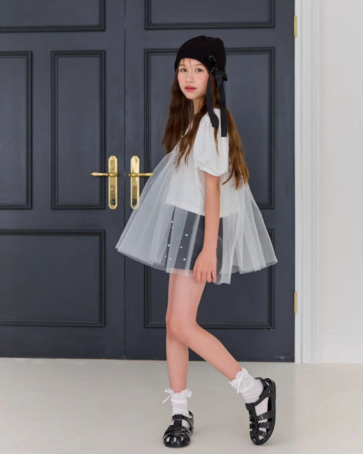 Lilas - Korean Children Fashion - #childrensboutique - Pure Mesh Tee - 5