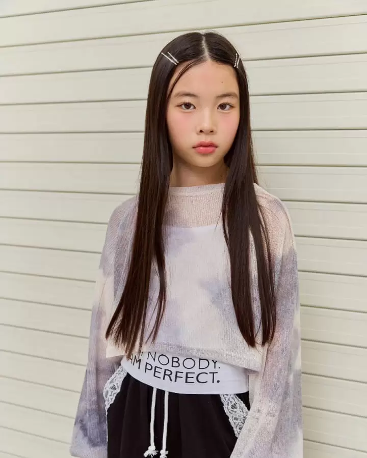 Lilas - Korean Children Fashion - #childrensboutique - Tie Dyeing Loose Tee - 2