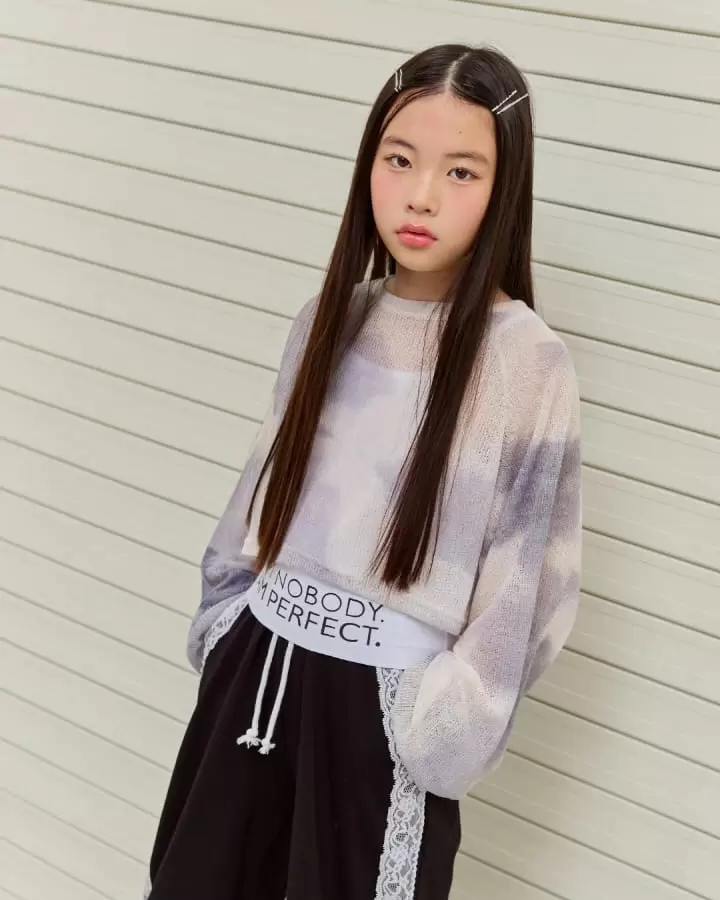 Lilas - Korean Children Fashion - #childrensboutique - Lace Wide Pants - 10