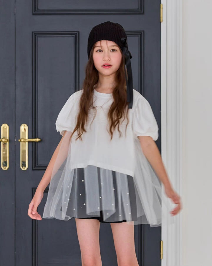 Lilas - Korean Children Fashion - #designkidswear - Pure Mesh Tee - 6
