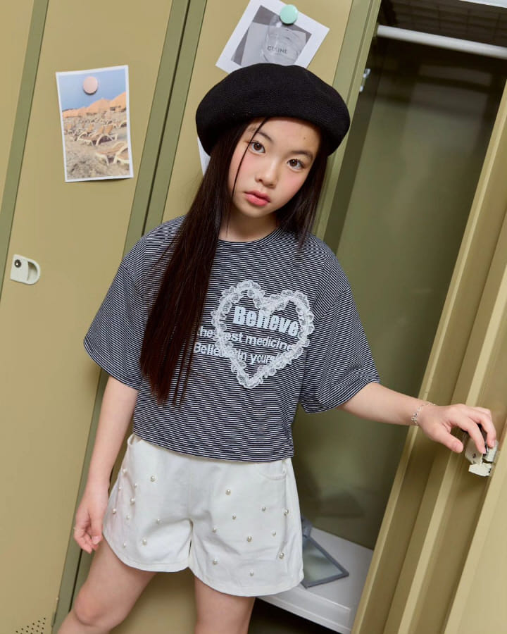 Lilas - Korean Children Fashion - #childrensboutique - Bilik Crop Tee - 4