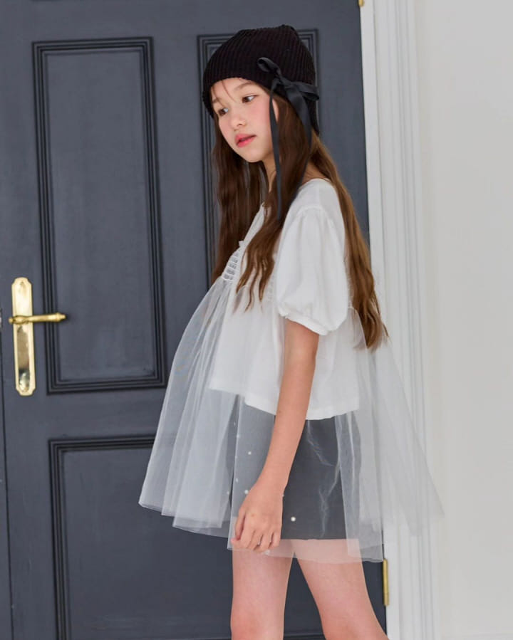 Lilas - Korean Children Fashion - #discoveringself - Pure Mesh Tee - 7