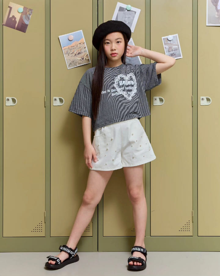 Lilas - Korean Children Fashion - #discoveringself - Bilik Crop Tee - 5