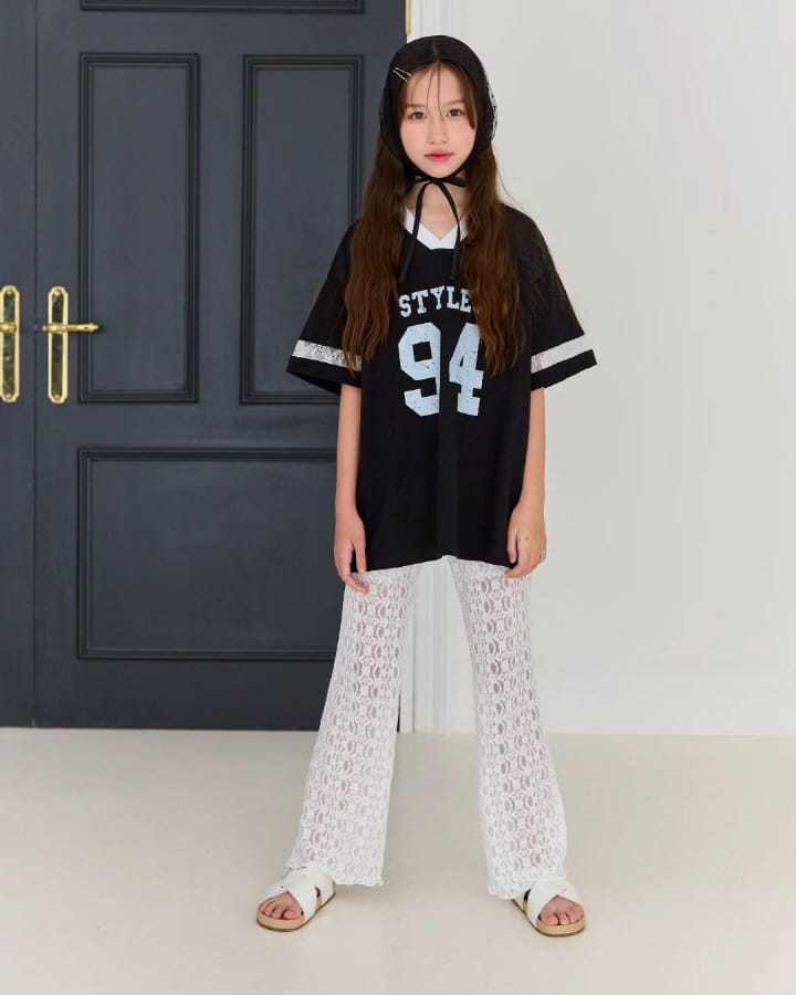 Lilas - Korean Children Fashion - #fashionkids - Chewing Boots Cut Pants - 3