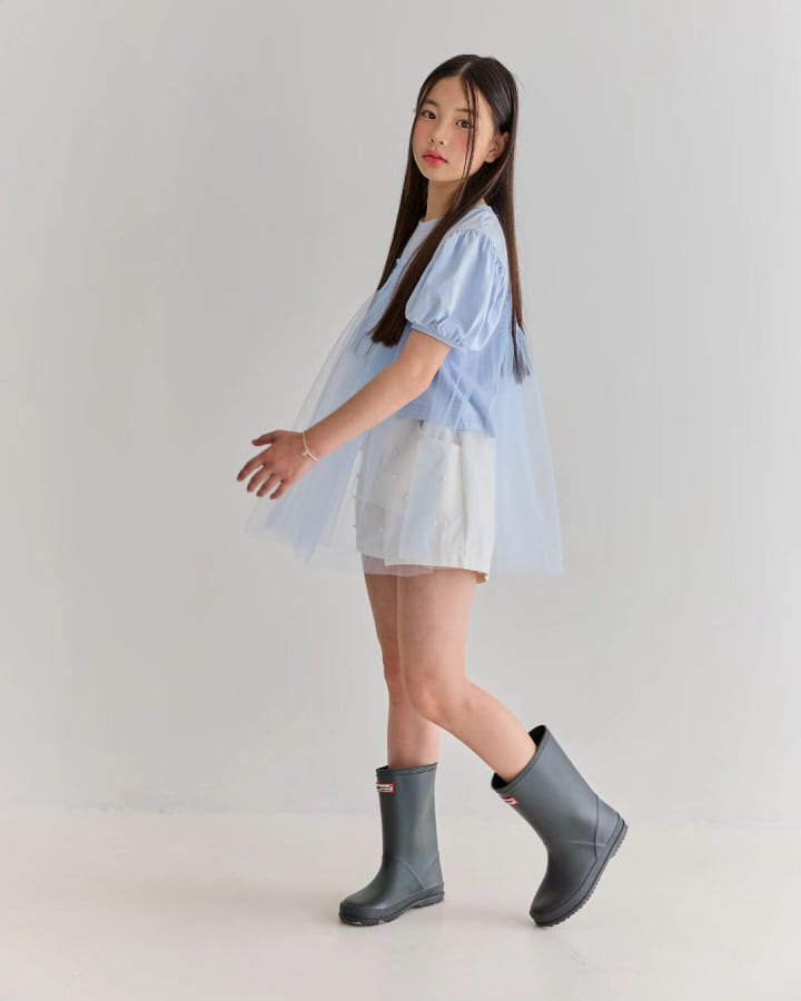 Lilas - Korean Children Fashion - #kidzfashiontrend - Pure Mesh Tee - 11