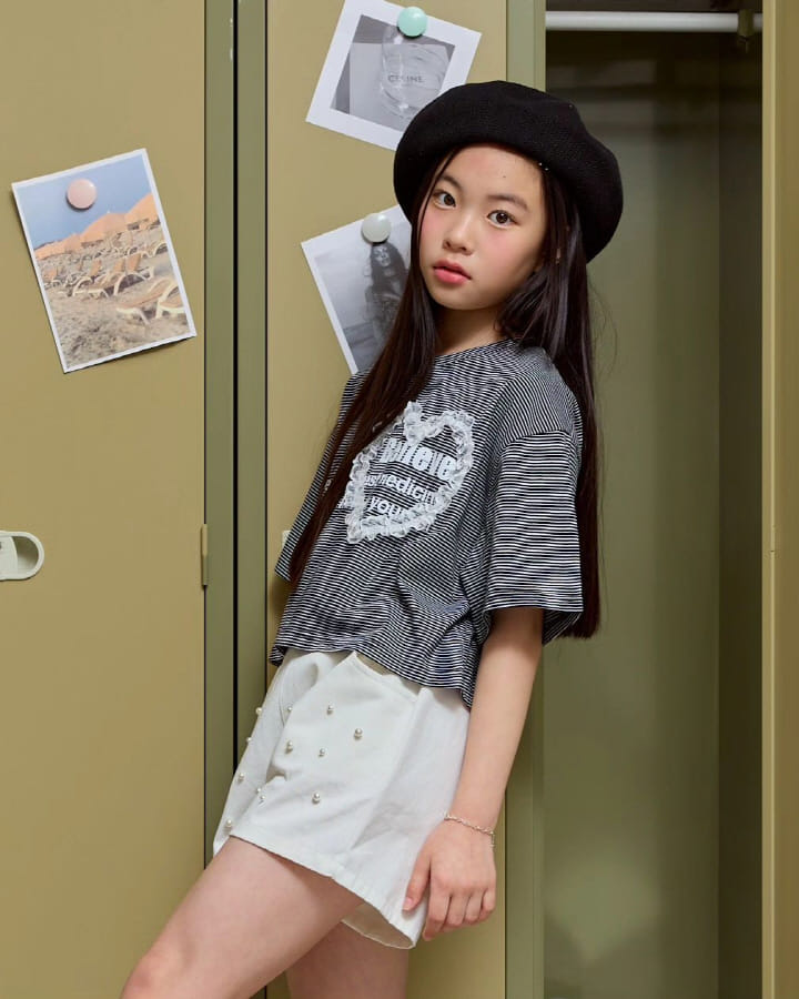 Lilas - Korean Children Fashion - #kidzfashiontrend - Bilik Crop Tee - 9