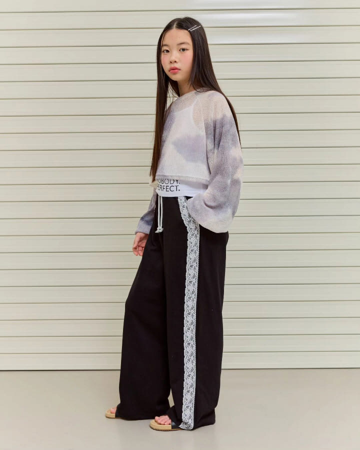 Lilas - Korean Children Fashion - #kidzfashiontrend - Tie Dyeing Loose Tee - 8