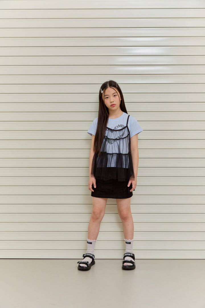 Lilas - Korean Children Fashion - #littlefashionista - Sugar Mesh Tee - 5