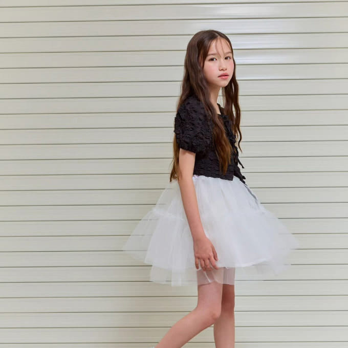 Lilas - Korean Children Fashion - #littlefashionista - Muse Mesh One-Piece