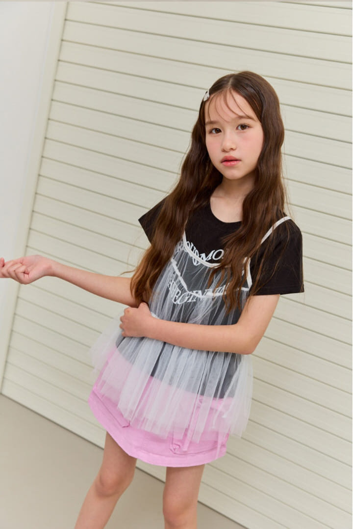 Lilas - Korean Children Fashion - #prettylittlegirls - Sugar Mesh Tee - 8