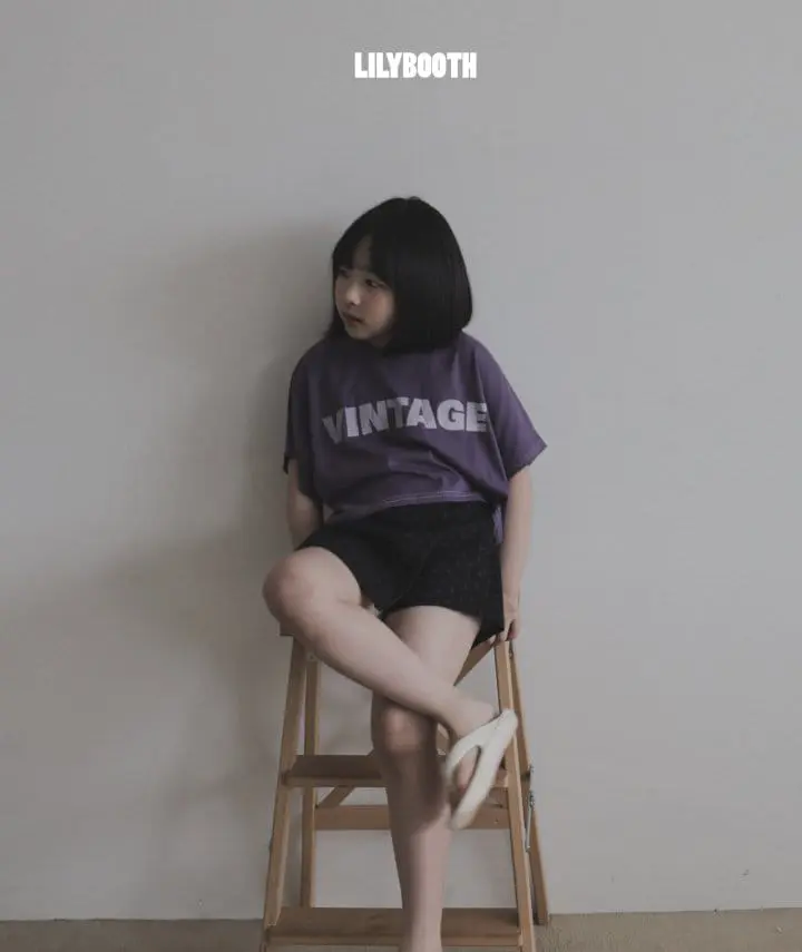 Lilybooth - Korean Children Fashion - #todddlerfashion - Vintage Crop Tee - 9