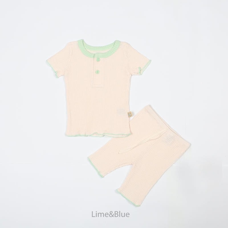 Lime & Blue - Korean Children Fashion - #fashionkids - Marshmallow Easy Wear - 8