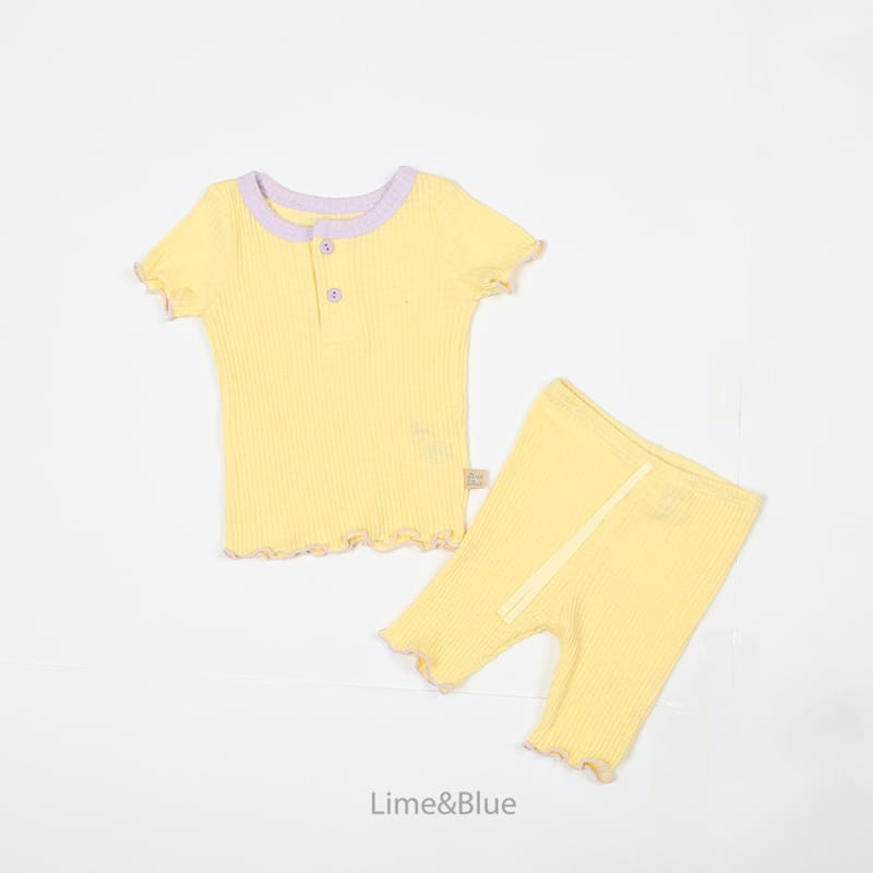 Lime & Blue - Korean Children Fashion - #kidsshorts - Marshmallow Easy Wear - 9