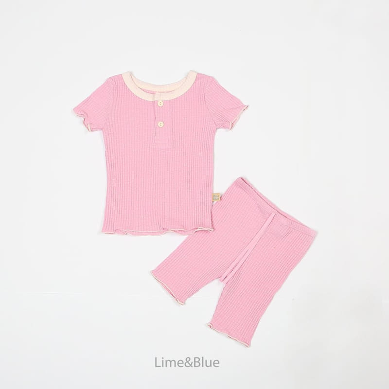 Lime & Blue - Korean Children Fashion - #kidzfashiontrend - Marshmallow Easy Wear - 11