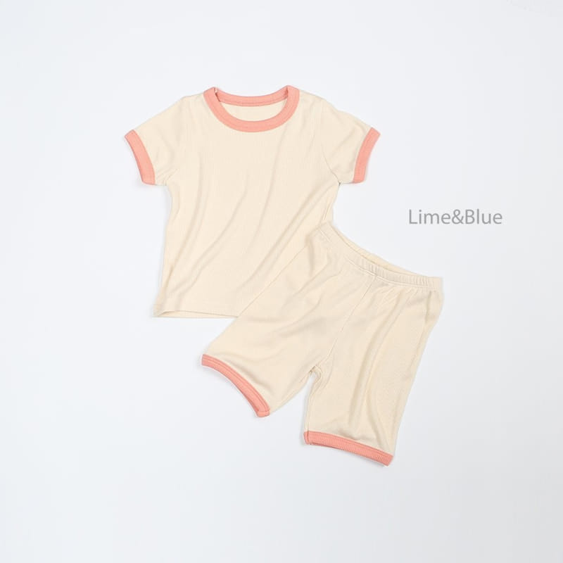 Lime & Blue - Korean Children Fashion - #littlefashionista - Macaroon Easy Wear - 7