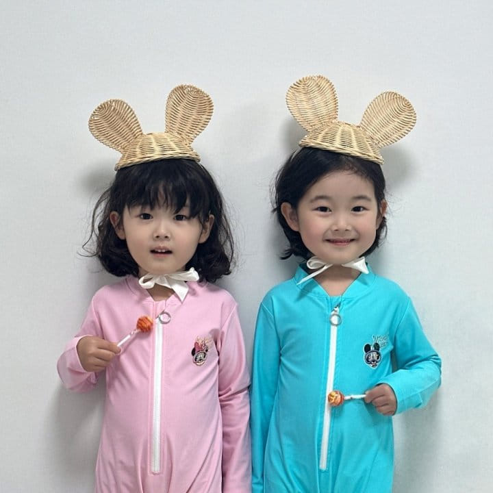 Little Rabbit - Korean Children Fashion - #designkidswear - Swimming Goggles Rash Guard - 6