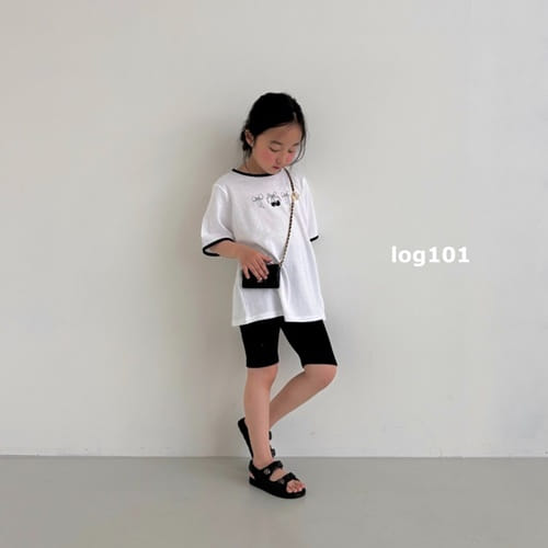 Log101 - Korean Children Fashion - #childofig - Cherry Ribbon Tee