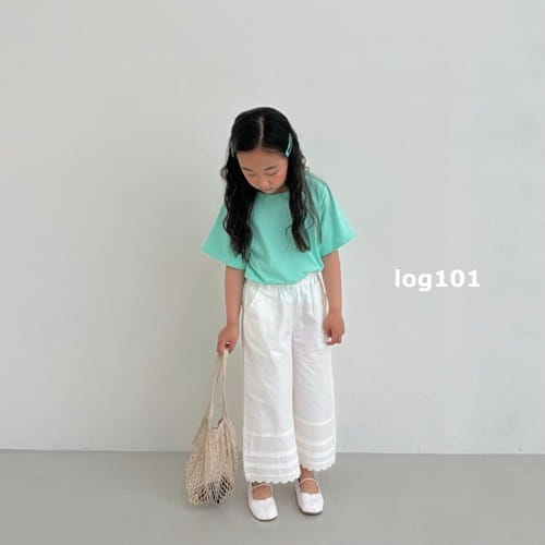 Log101 - Korean Children Fashion - #minifashionista - Sharlang Wide Pants