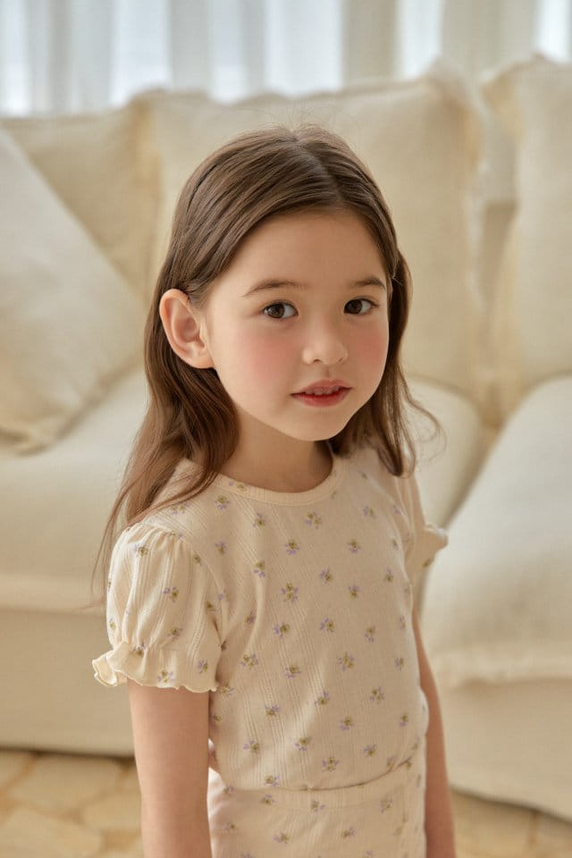 Lolobole - Korean Children Fashion - #designkidswear - Small Flower Easy Wear - 10