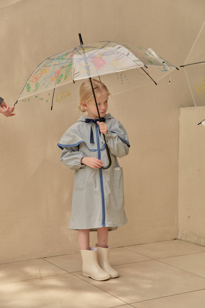 Lolobole - Korean Children Fashion - #prettylittlegirls - Cape Lolo Rain Coat - 4