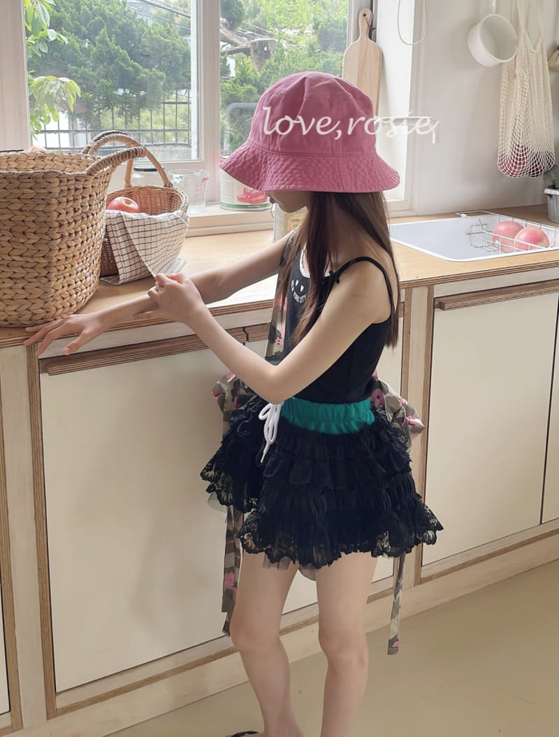 Love Rosie - Korean Children Fashion - #childofig - Mu Kan Kan Lace Skirt - 4