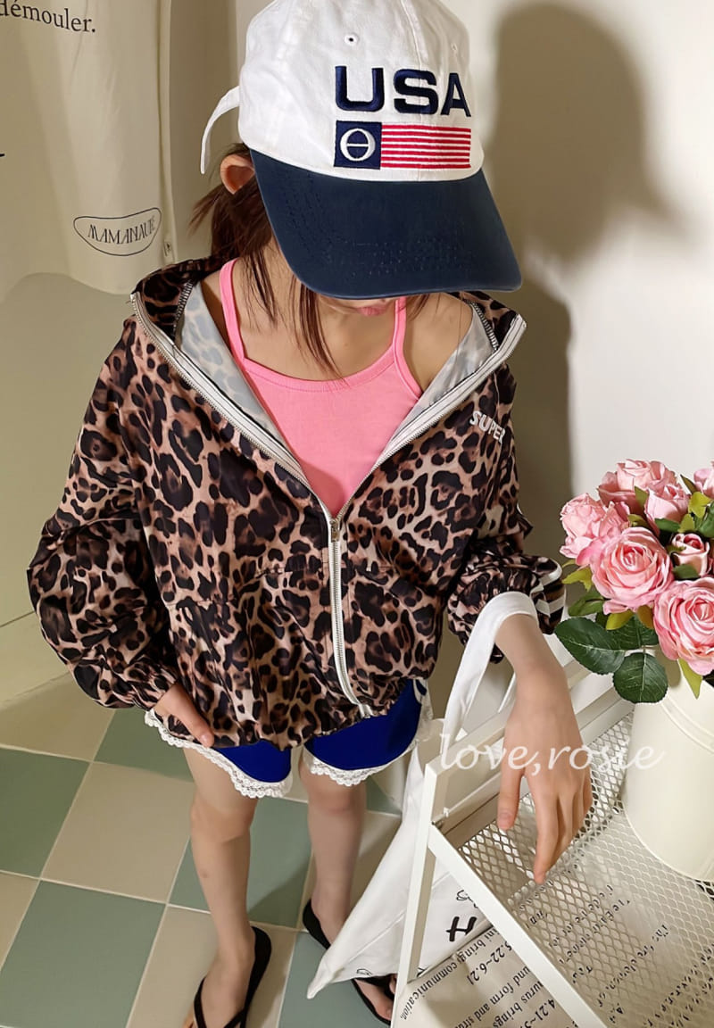 Love Rosie - Korean Children Fashion - #designkidswear - Leopard Samba Windbreak With Mom - 3