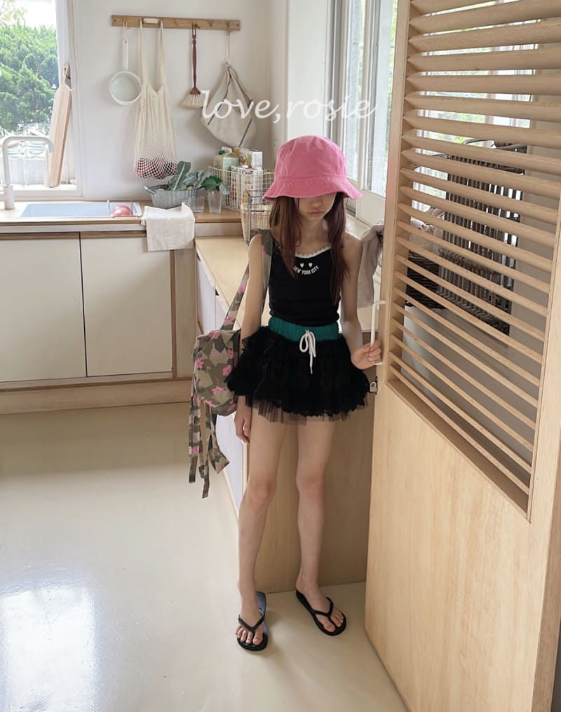 Love Rosie - Korean Children Fashion - #discoveringself - Mu Kan Kan Lace Skirt - 6