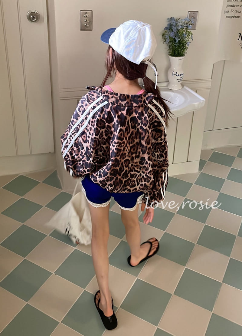 Love Rosie - Korean Children Fashion - #designkidswear - Leopard Samba Windbreak With Mom - 4